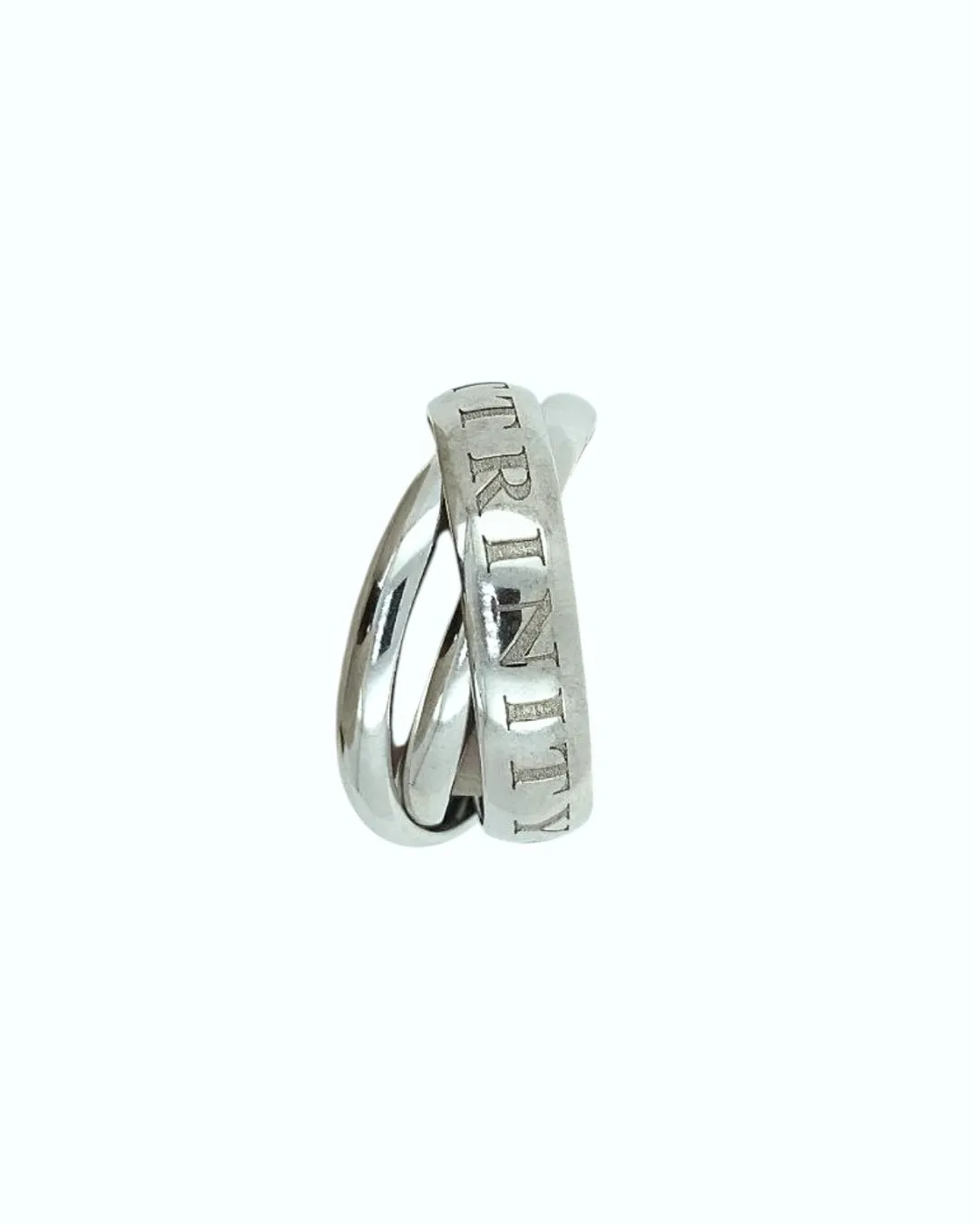 Anello Cartier Or Amour Et Trinity in oro bianco 18kt, foto 4 di 7