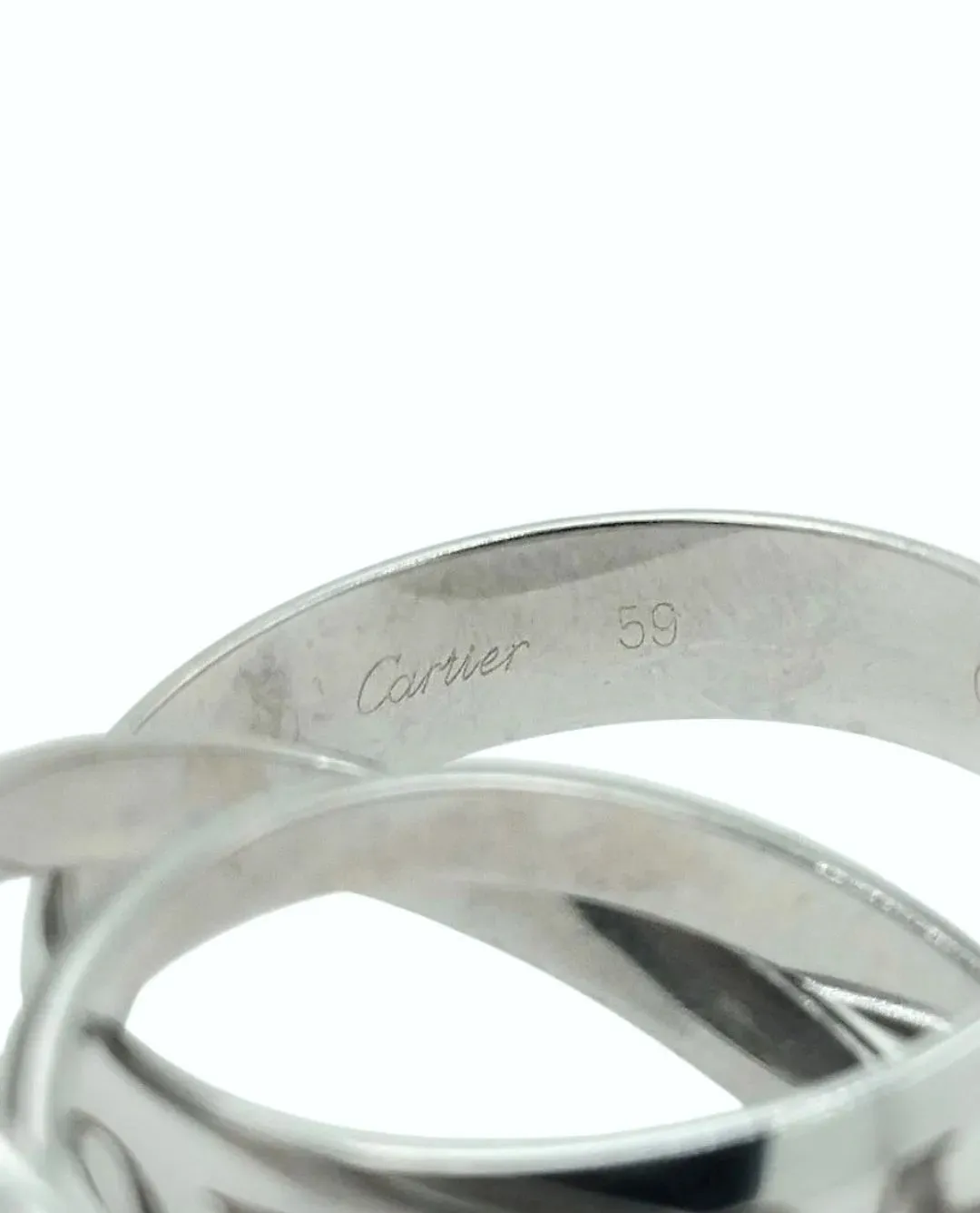 Anello Cartier Or Amour Et Trinity in oro bianco 18kt, foto 6 di 7